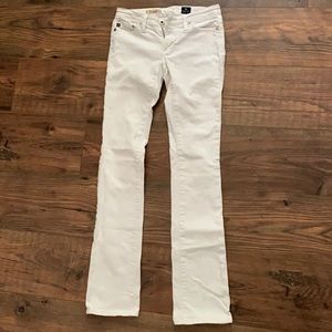 AG white jeans